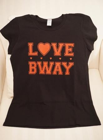 LOVE BWAY - Black Girls Fitted T