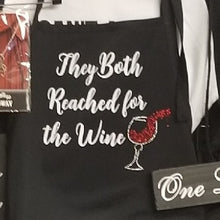 Chicago Apron - They Both Reached For The Wine