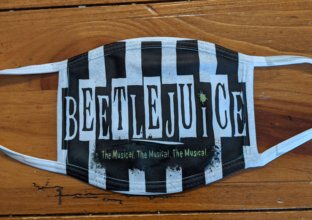 Beetlejuice Face Covering