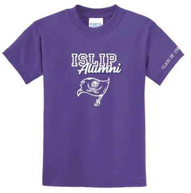 Islip Alumni CLASS OF T-Shirt - Purple or Black