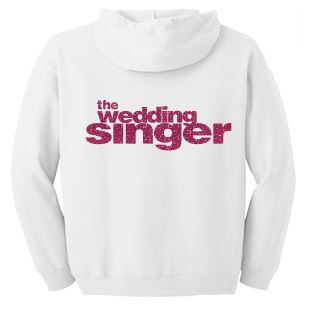 The Wedding Singer - PINK GLITTER on White
