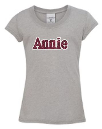 Annie Glitter Shirt (Grey)